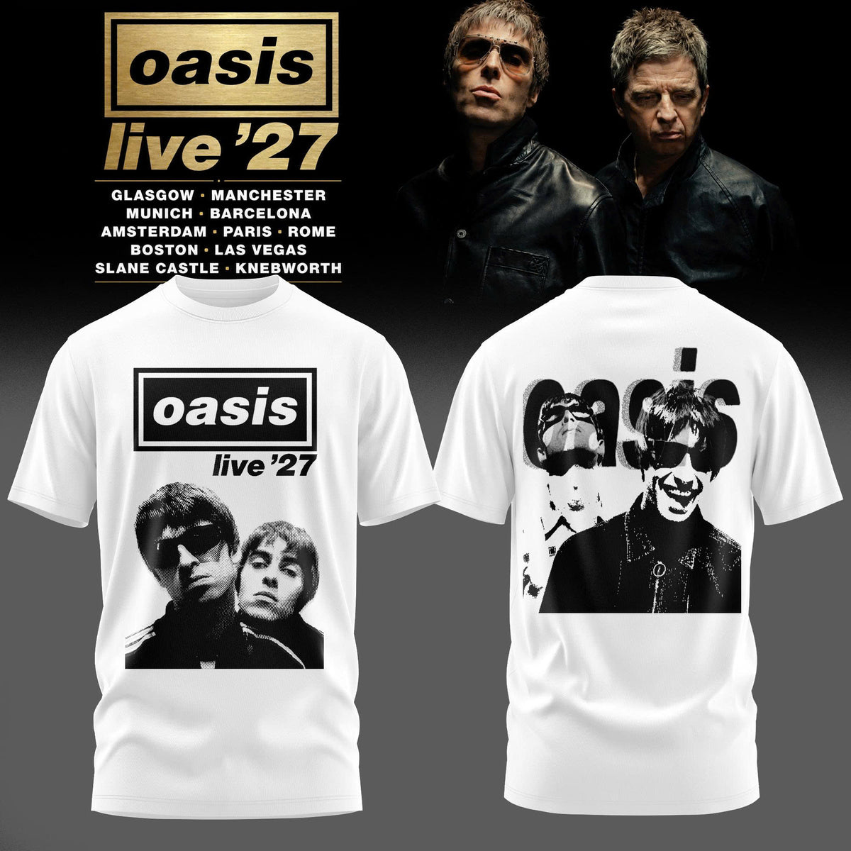 _ Oasis Live 27 Edition Tee