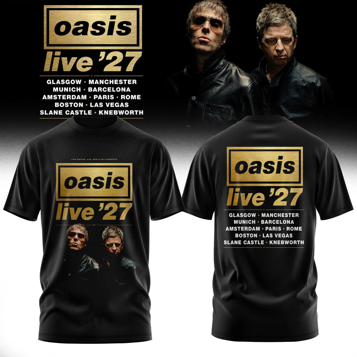 _ Oasis Live 27 Edition Tee