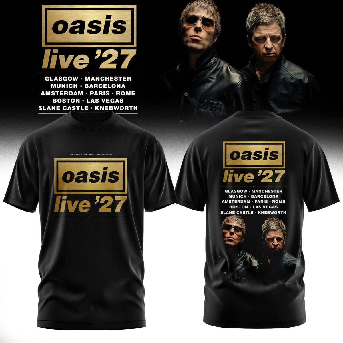 _ Oasis Live 27 Edition Tee