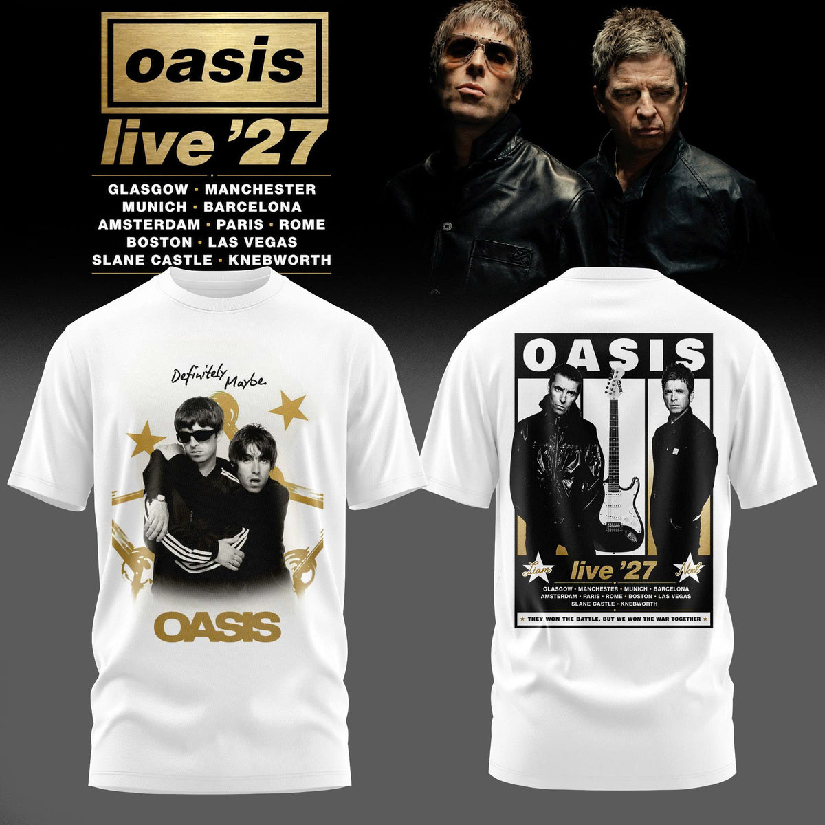 _ Oasis Live 27 Edition Tee