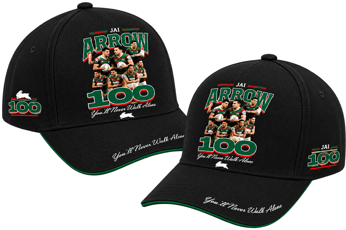 South Sydney Rabbitohs - Jai Arrow 100th Rabbitohs game - You'll Never Walk Alone Polo