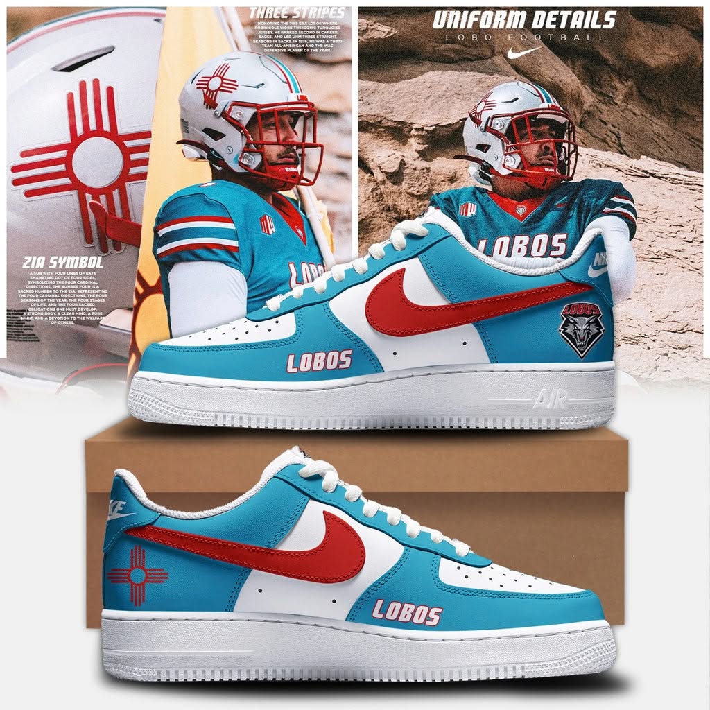 New Mexico Lobos Special New The Turquoise - Shoes