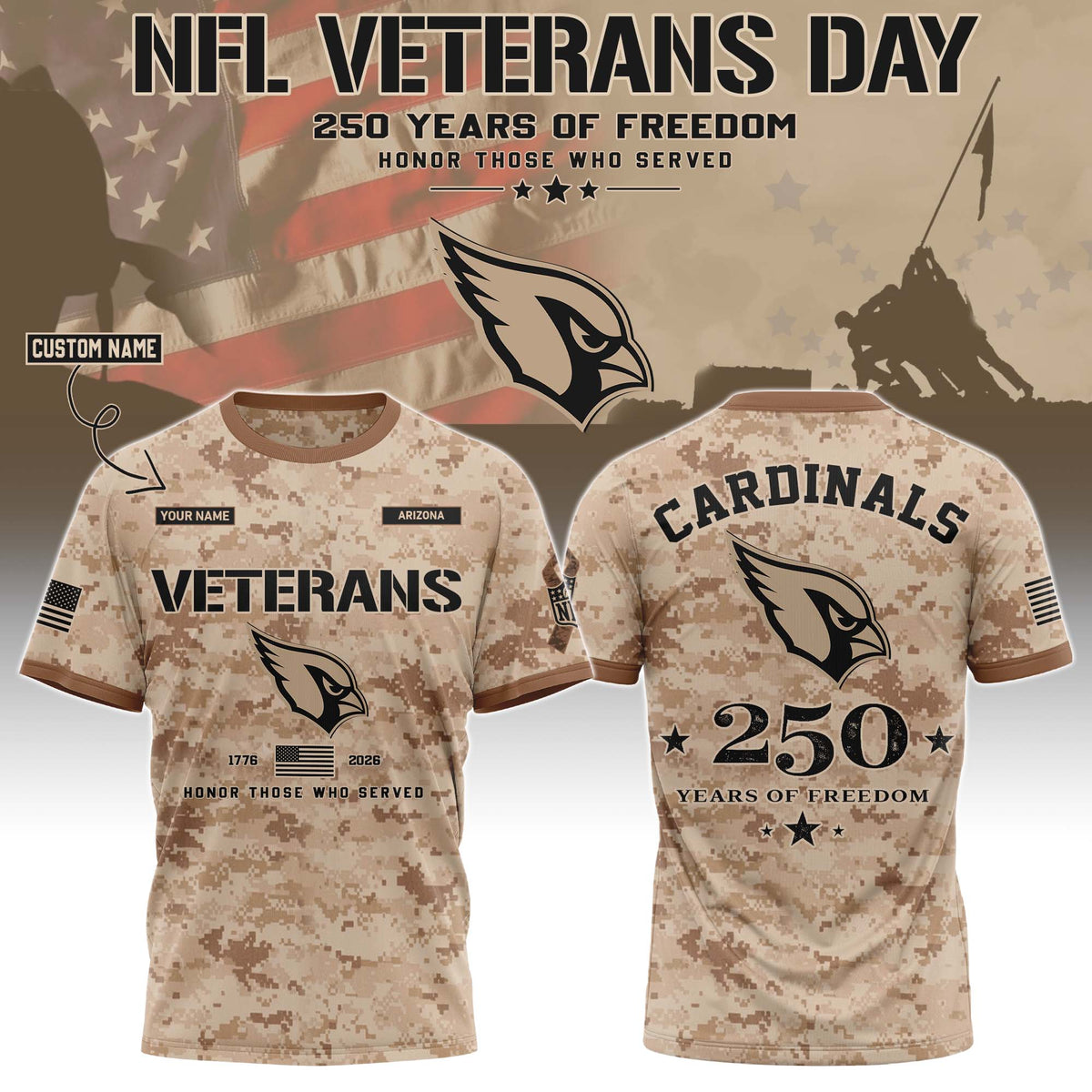 ARI Special Veterans Day 2026 Limited Edition T.shirt