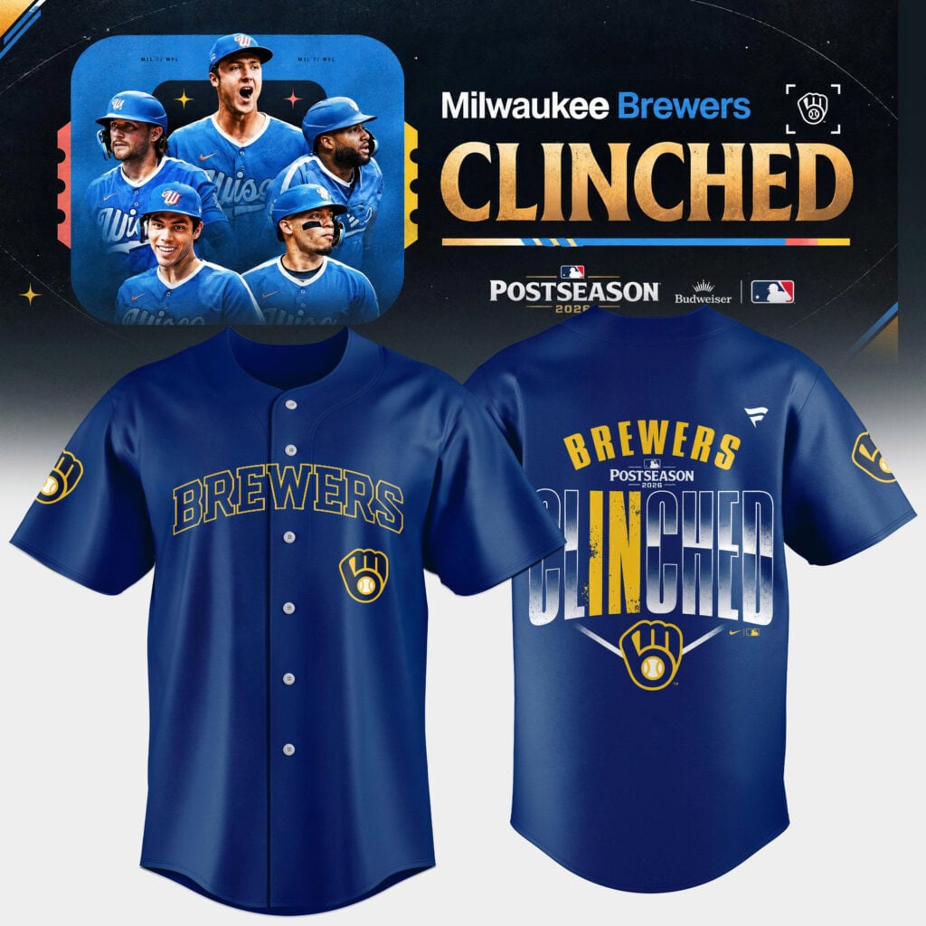 Milwaukee Brewers 2026 Postseason Clinched – Jersey