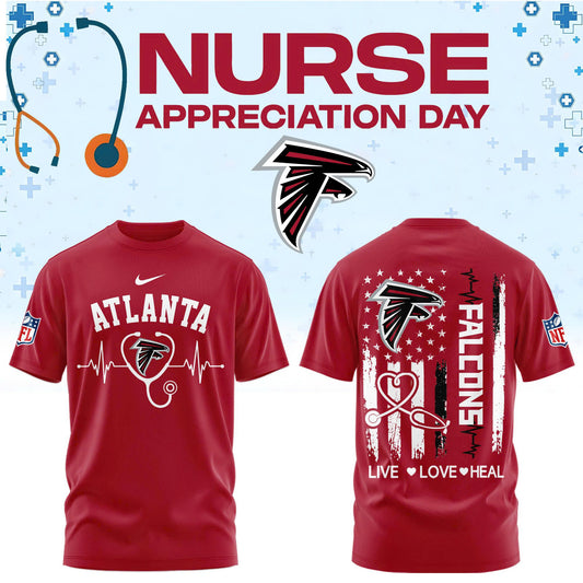 Atlanta Football Nurse Appreciation Tshirt