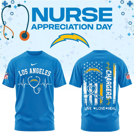 Los Angeles C Football Nurse Appreciation Tshirt