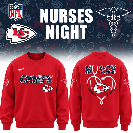 Kansas City Football Nurse Appreciation Sweater
