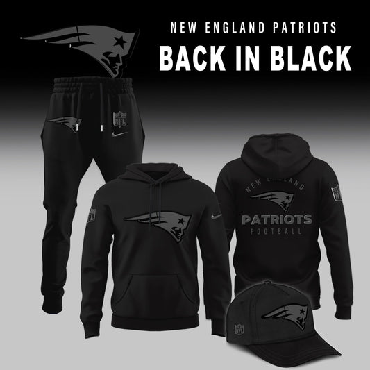 New England Patriots 2026 Back In Black Limited Edition Shirt