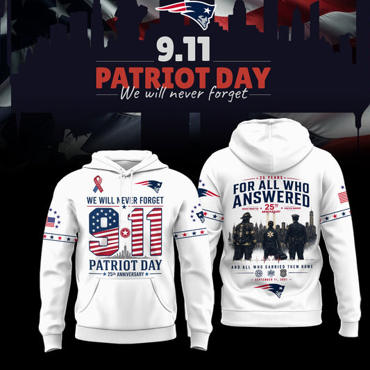 Limited Edition New England Patriots 2026 Patriot Day Hoodie