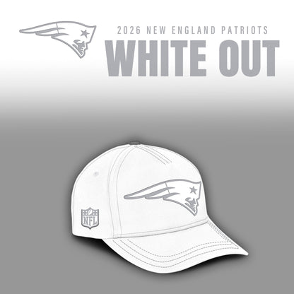 New England Patriots 2026 White Out Limited Edition Shirt