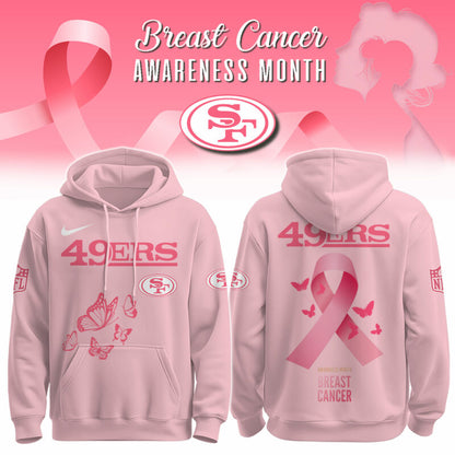 All Teams Breast Cancer Awareness Collection Hoodie