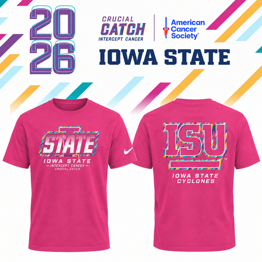 Iowa State Special Crucial Catch 2026 Limited Edition Tshirt