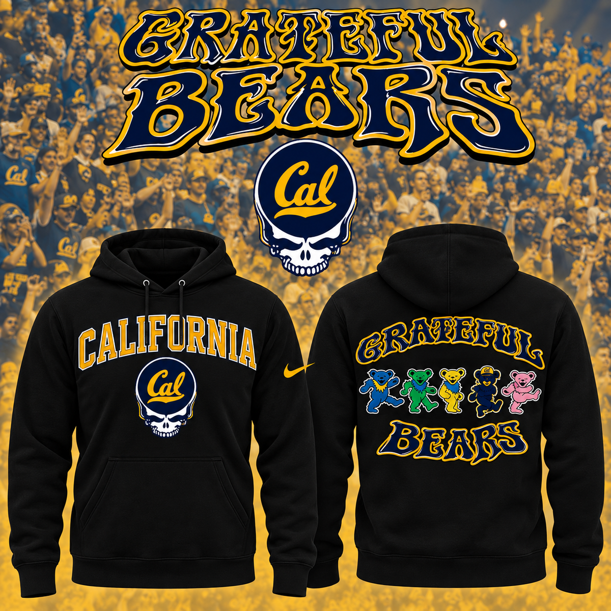 CAL - Grateful Bears 2026 Special Edition Hoodie