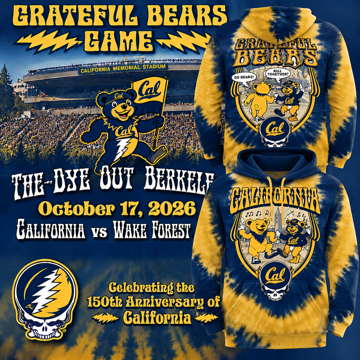 CAL - Grateful Bears 2026 Special Edition Hoodie