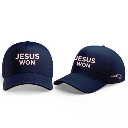 NE Patriots - Jesus Won T-Shirt