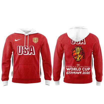 Team USA FIBA Women’s Basketball World Cup 2026 Qualifying Tournament Hoodie