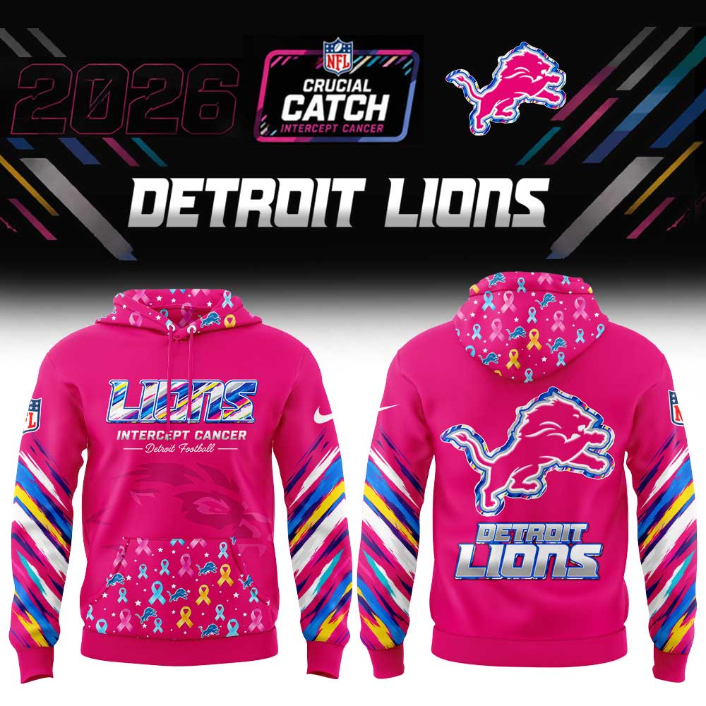 D Lions 2026 Crucial Catch Intercept Hoodie