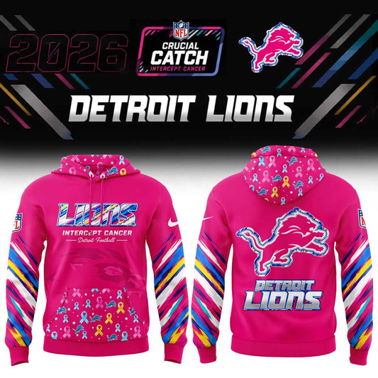 D Lions 2026 Crucial Catch Intercept Hoodie