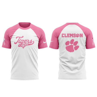 Clemson Football Prevents breast cancer 2025 Combo T-Shirt