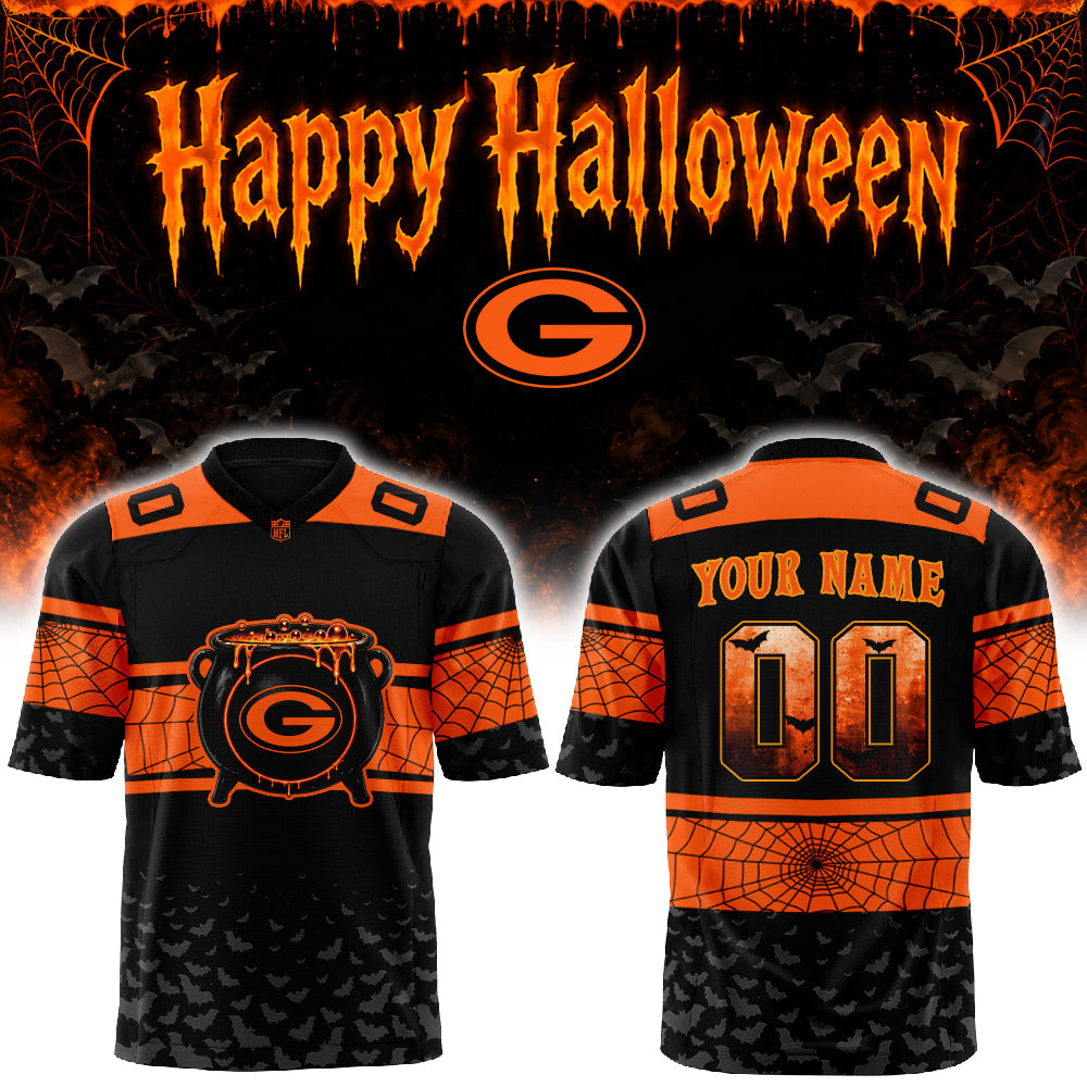 Green Bay Football x Halloween Day '26 Jersey Custom