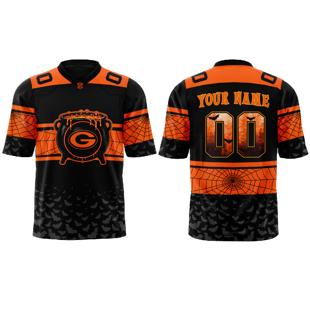 Green Bay Football x Halloween Day '26 Jersey Custom