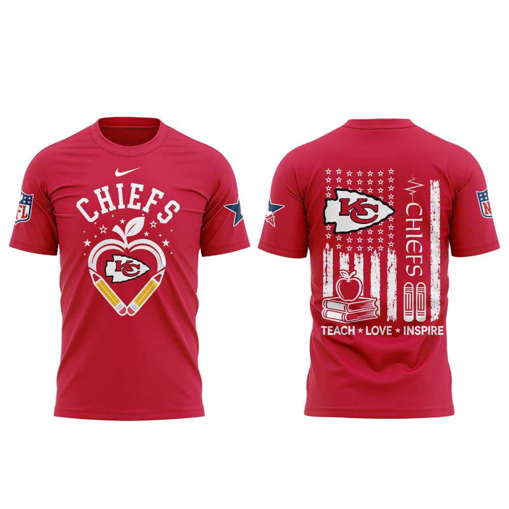 .                   KC Chiefs Teacher Appreciation 2026 Shirt