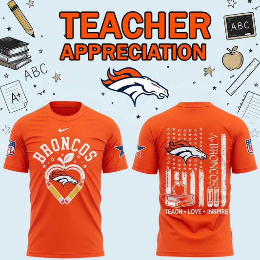 .                         D Broncos Teacher Appreciation 2026 Shirt