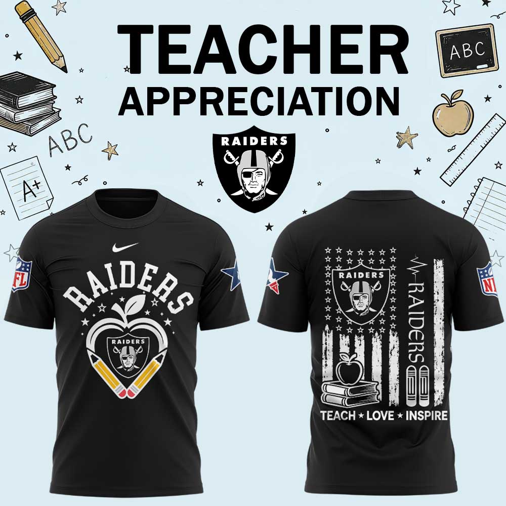 .                             LV Raiders Teacher Appreciation 2026 Shirt