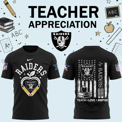 .                             LV Raiders Teacher Appreciation 2026 Shirt