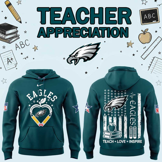 .                                 P Eagles Teacher Appreciation 2026 Hoodie