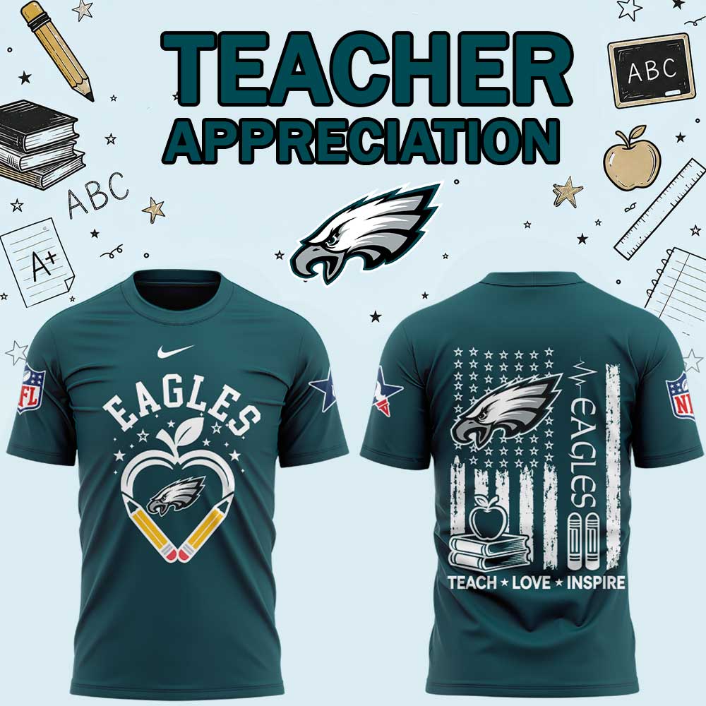 .                                 P Eagles Teacher Appreciation 2026 Shirt