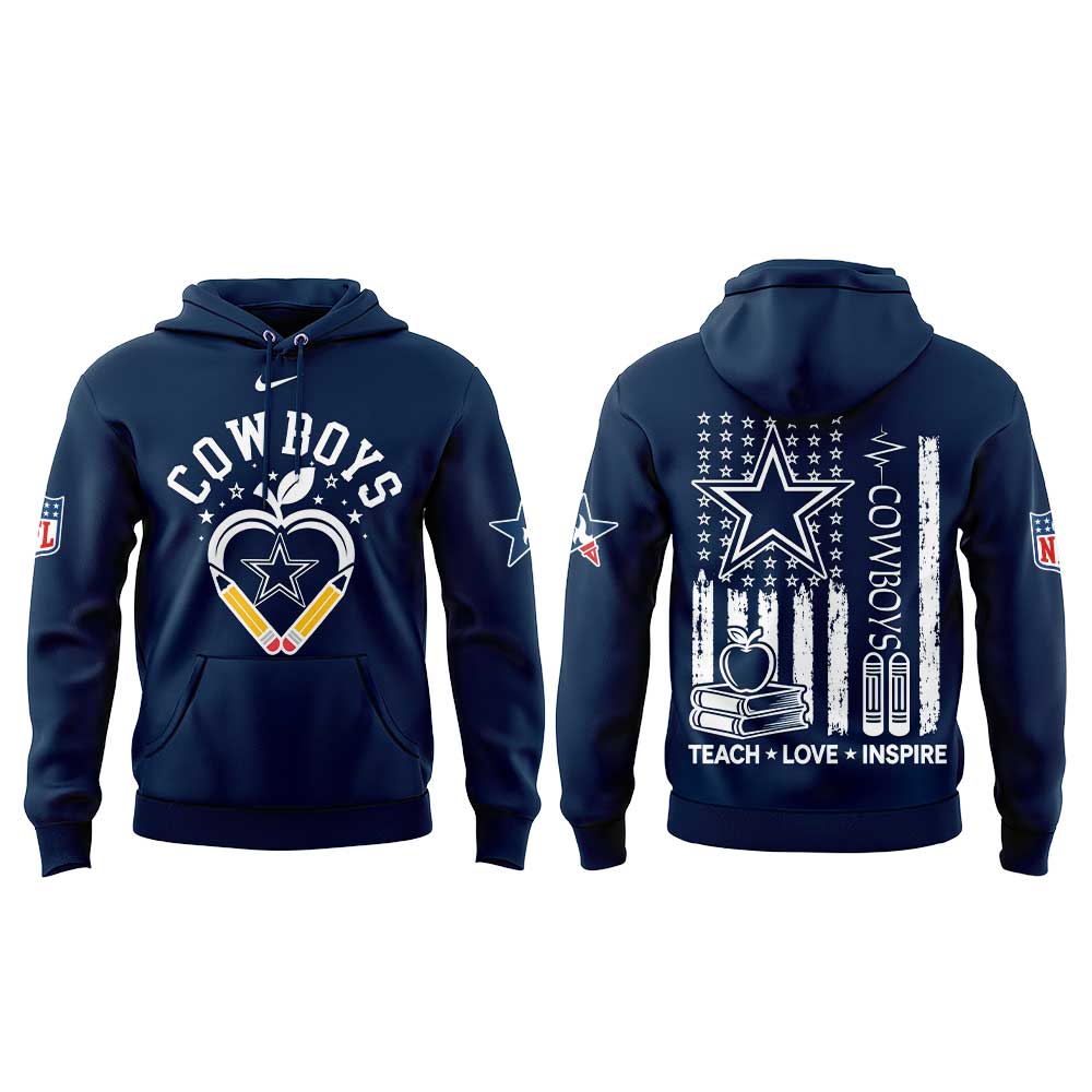 .                             D Cowboys Teacher Appreciation 2026 Hoodie