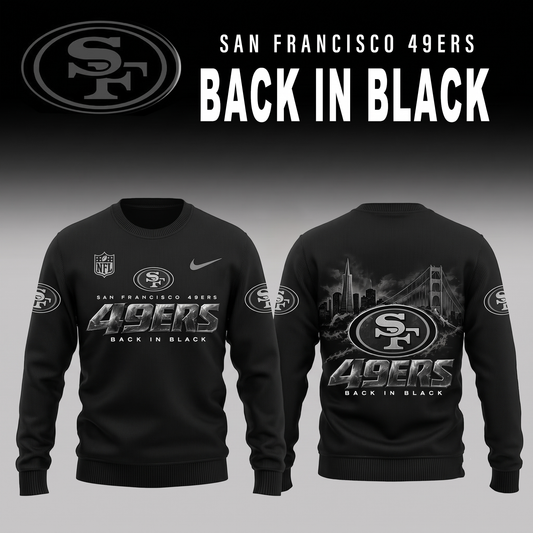 2026 SF 49ERS - Back In Black Limited Edition Sweater