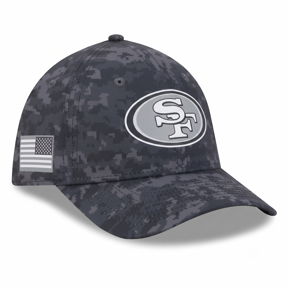 49ERS Black 2026 Salute to Service - Cap
