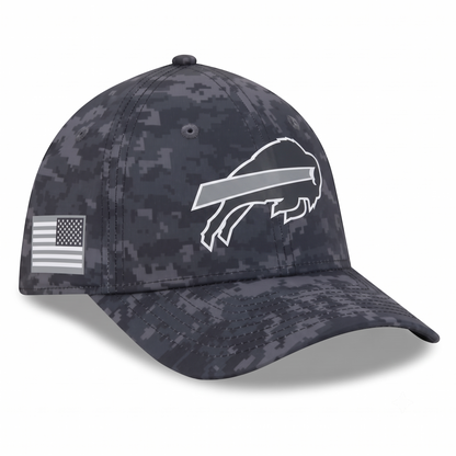Buffalo Bills Black 2026 Salute to Service - Tshirt
