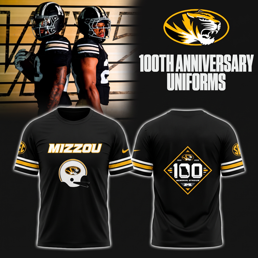 2026 Mizzou Football - 100th Anniversary Uniform