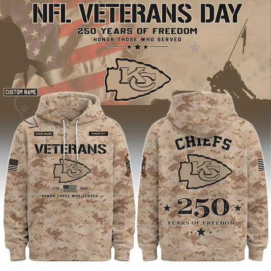 .KC Special Veterans Day 2026 Limited Edition Hoodie