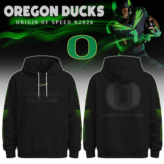 Oregon Ducks Origin of Speed Pullover Hoodie