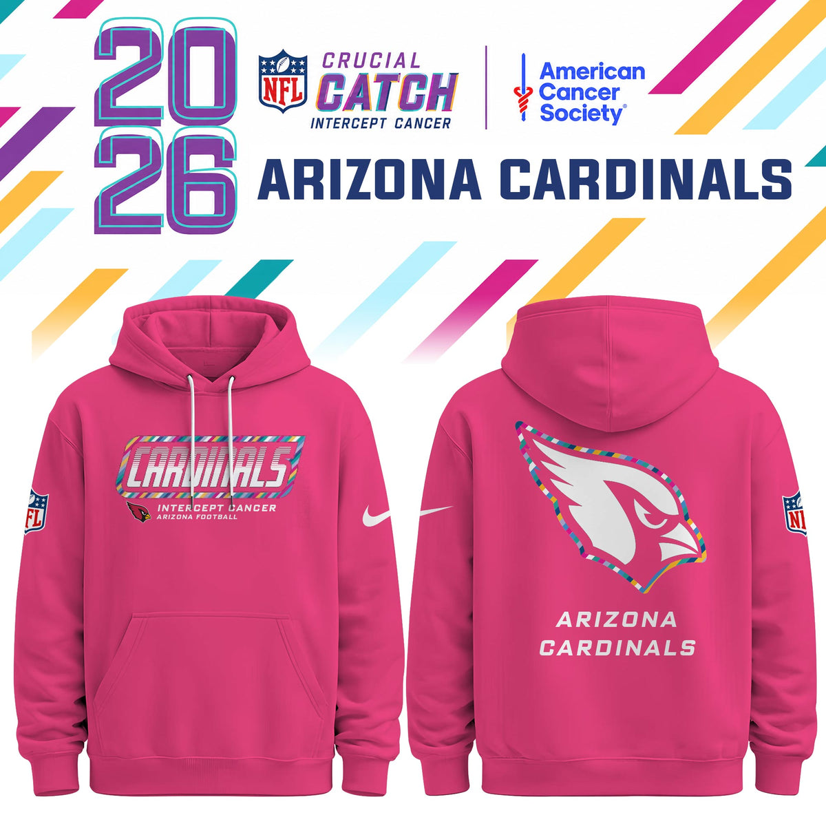 ARI Special Pink Crucial Catch 2026 Limited Edition Hoodie