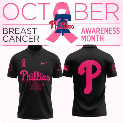 _Philadelphia Phillies - Breast cancer awareness month Shirt