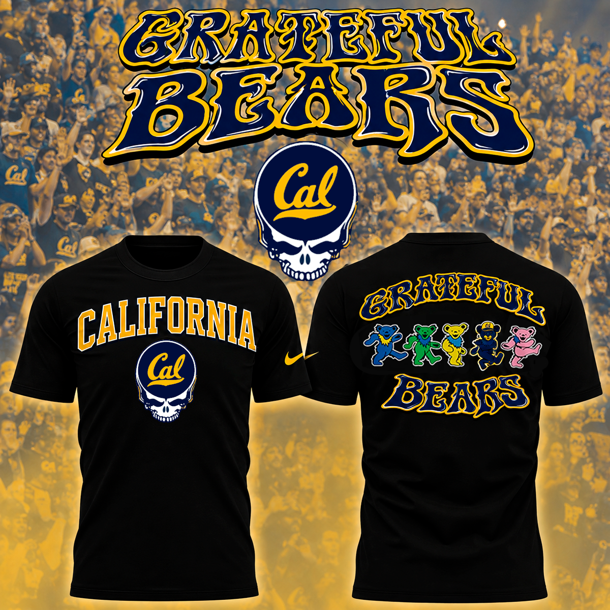 CAL - Grateful Bears 2026 Special Edition Tshirt