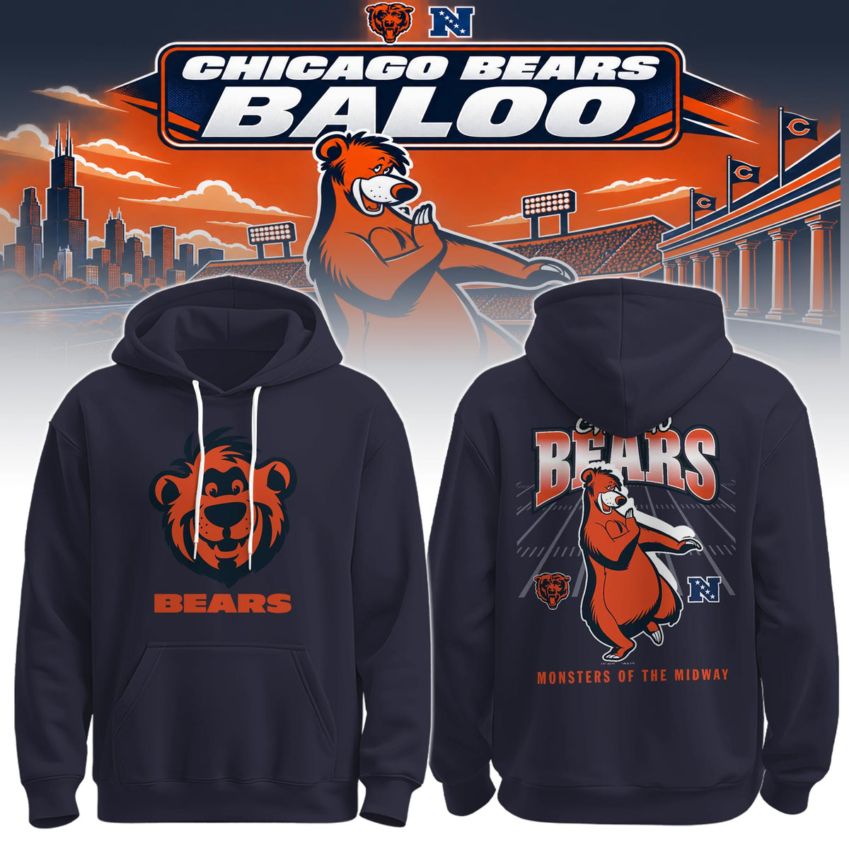 CHI x Disney Special “Baloo” Limited Edition Hoodie