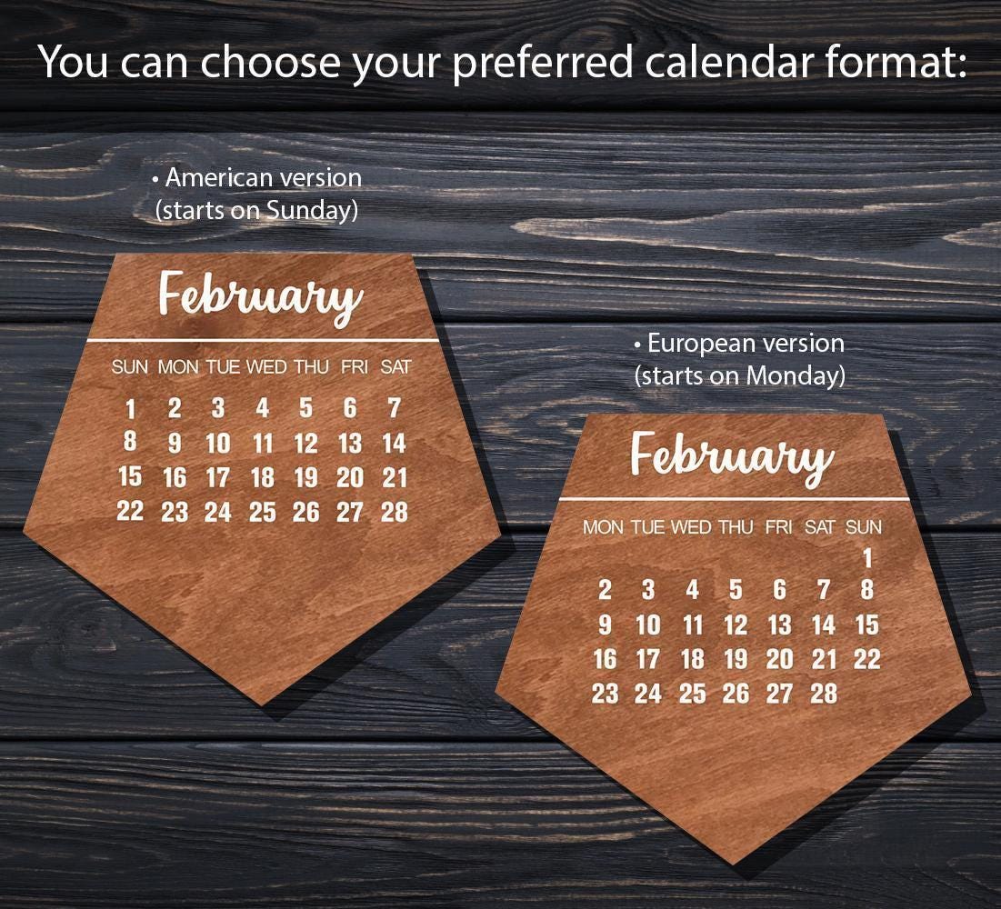 Geometric Calendar 2026, Math Professor Gift & 3D Wooden Dodecahedron