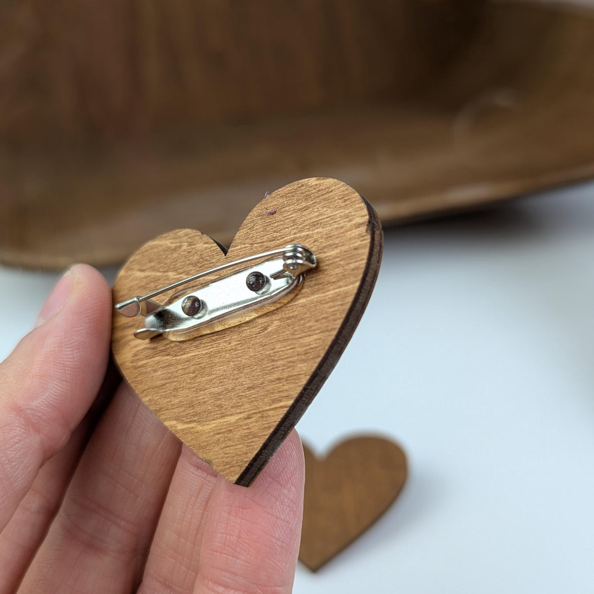 Wedding Decorations Set, 3 Piece Wooden Decor, Card Box Guest Book and Personalized Boutonnieres with Branch Design