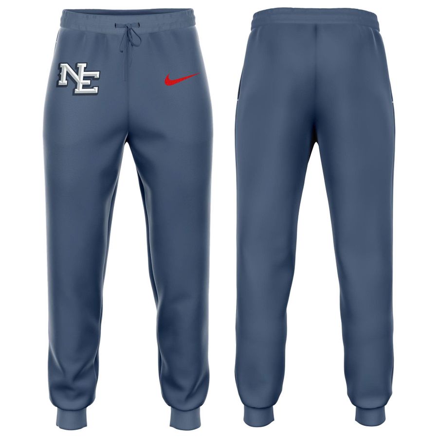 NE Patriots 2026 Rivalries Nor’Easter Storm Blue Hoodie v3