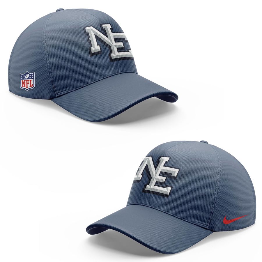NE Patriots 2026 Rivalries Nor’Easter Storm Blue Hoodie  V2