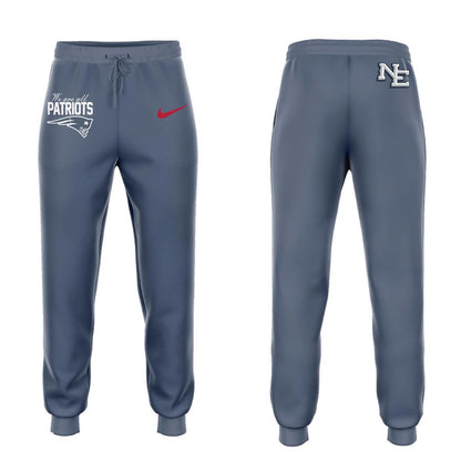 NE Patriots 2026 Rivalries Nor’Easter Storm Blue Zip Hoodie
