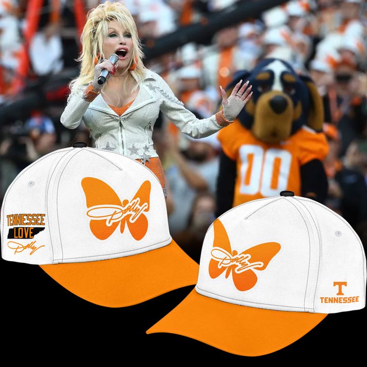 4. Tennessee Football - Dolly Parton Orange T-Shirt