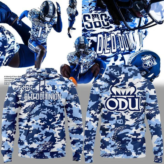 New Old Dominion Monarchs football Hoodie uniforms