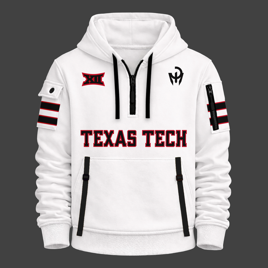Limited edition Texas Tech Football 2026 Quarter Zipper Hoodie